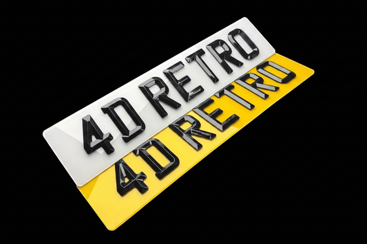 4D RETRO BEVELLED
