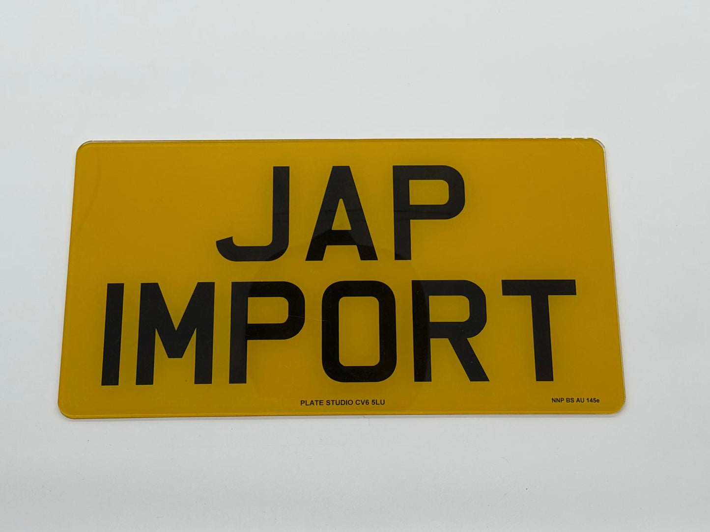 2D STANDARD IMPORT PLATES