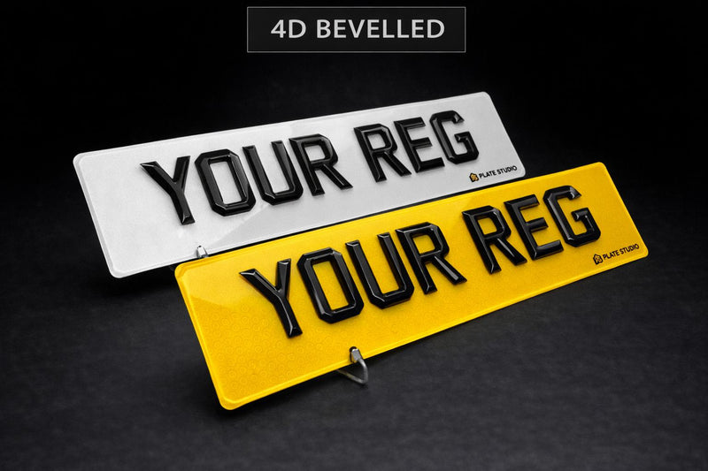 4D RETRO BEVELLED