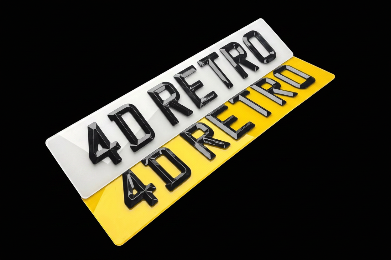 4D RETRO BEVELLED