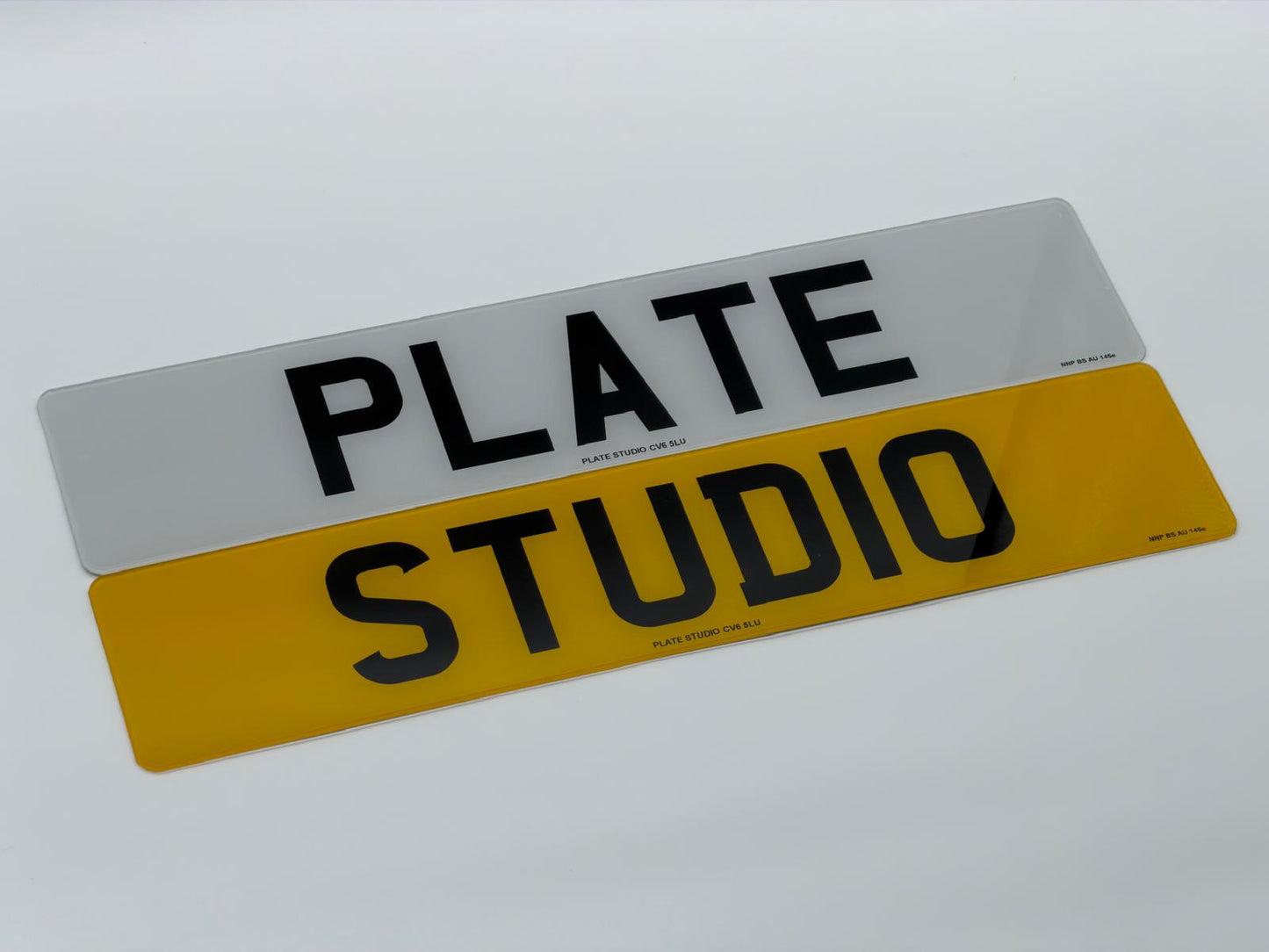 2D STANDARD PRINTED SHOW PLATES