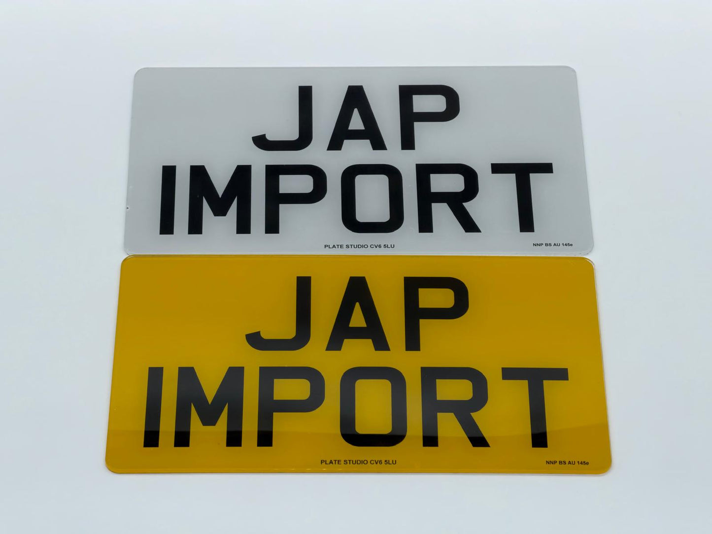 2D STANDARD IMPORT PLATES