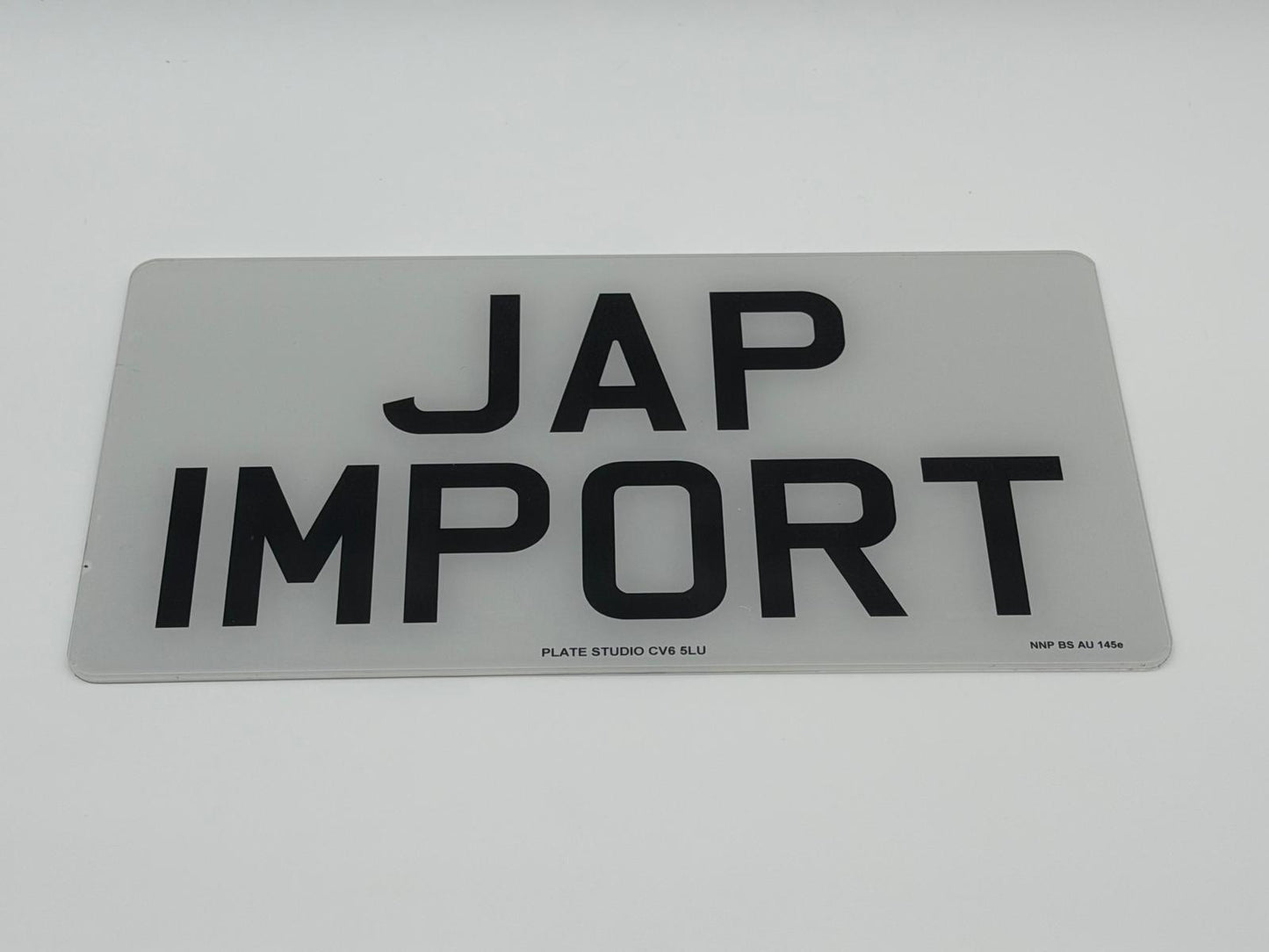 2D STANDARD IMPORT PLATES