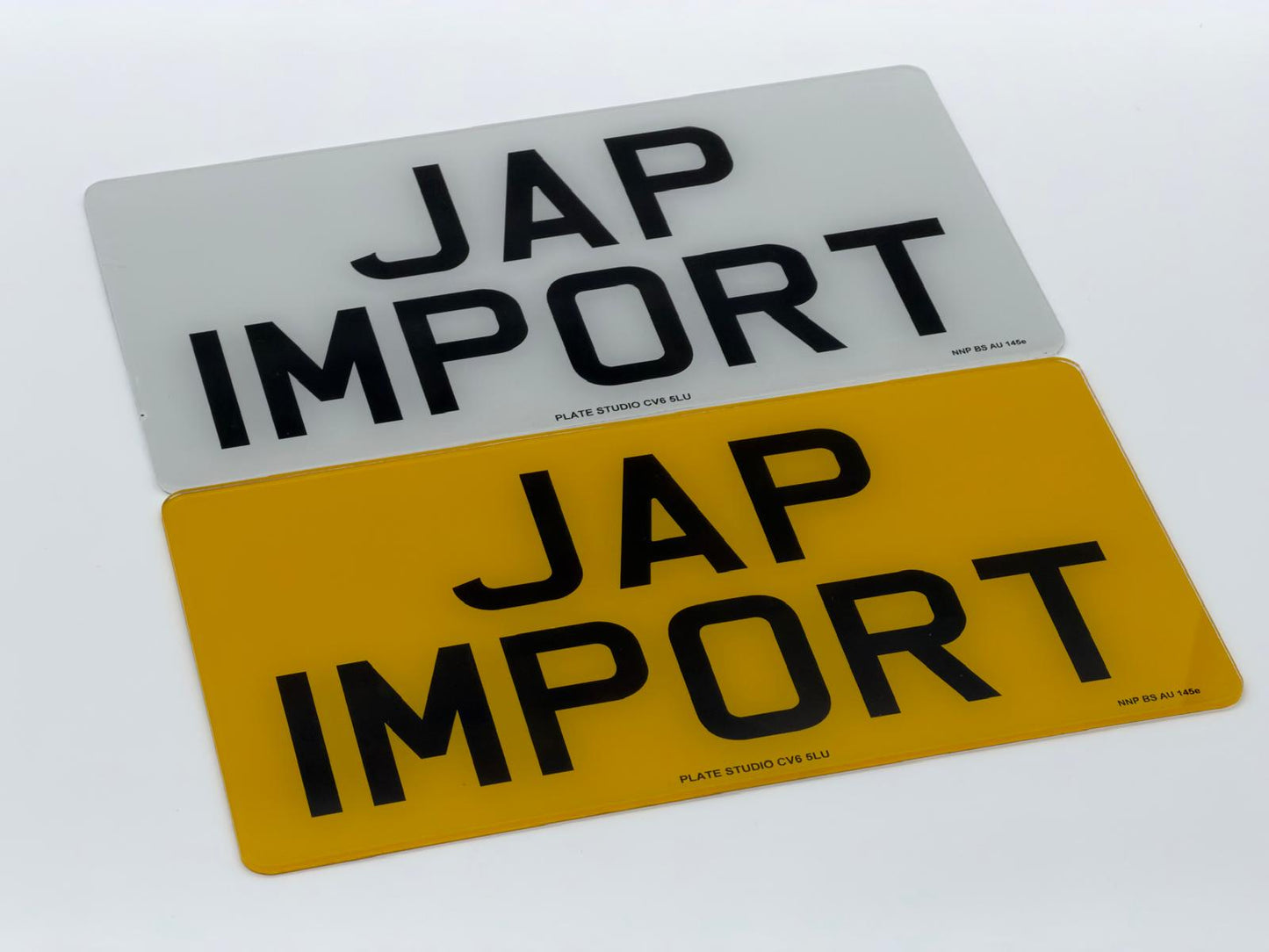 2D STANDARD IMPORT PLATES