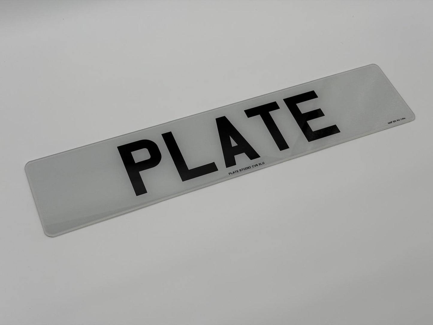 2D STANDARD PRINTED SHOW PLATES