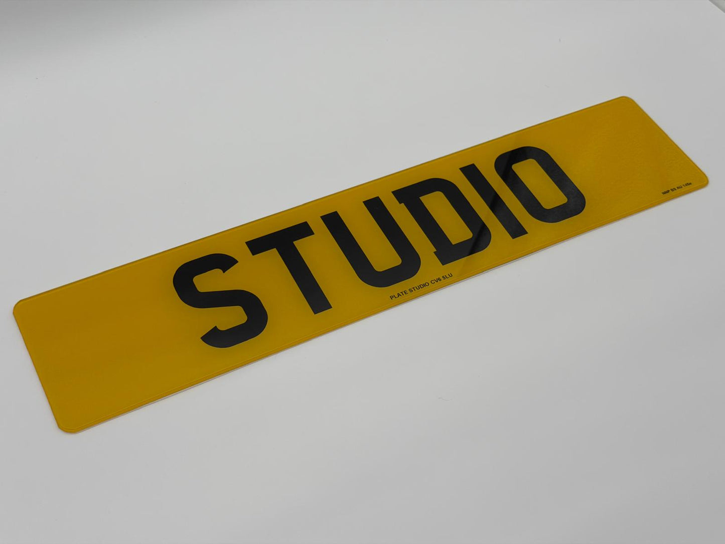 2D STANDARD PRINTED SHOW PLATES
