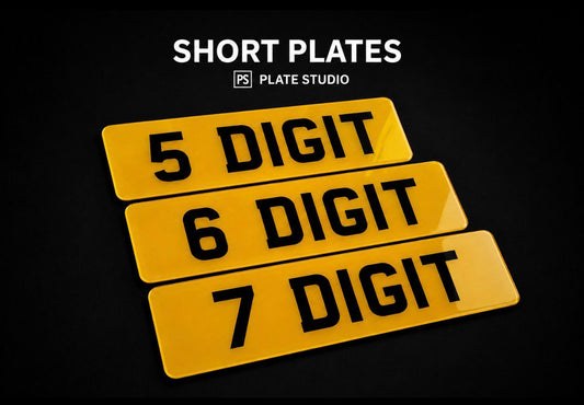 2D PRINTED SHORT PLATES