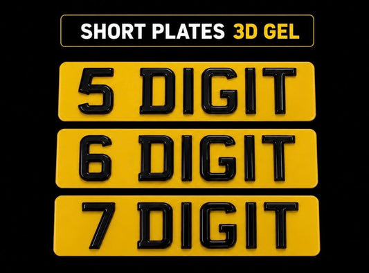 3D GEL SHORT PLATES