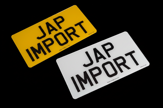 PRINTED JDM PLATES